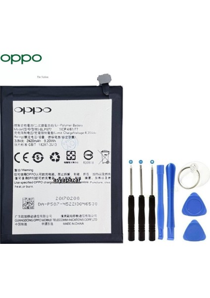 Oppo R3 R7007 Pil Batarya BLP577 ve Tamir Seti
