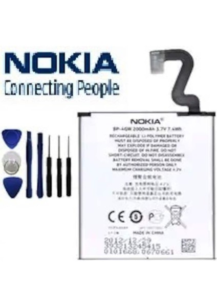 Nokia Lumia 625 Pil Batarya Bp-4gwa 2000 Mah ve Tamir Se