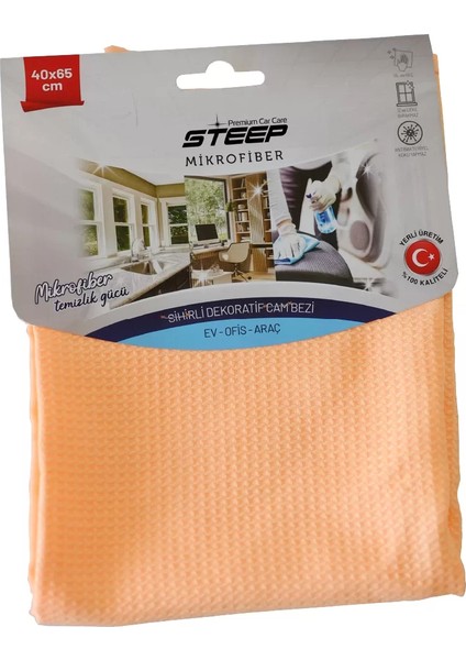 Mikrofiber Dekoratif Cam Bezi