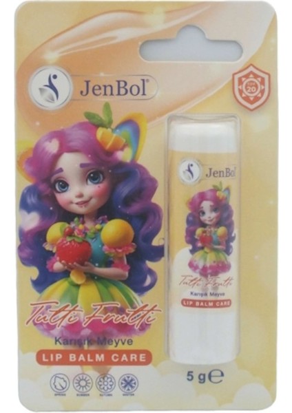 Kids Lip Balm Dudak Bakım Kremi Tutti Frutti Spf 20 5 gr