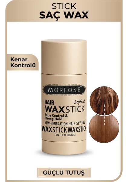 Stick Saç Wax 55 Gr - Saç Sabitleyici, Güçlü Tutuş