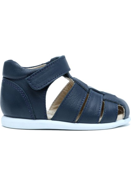 S25V027 Kifidis-Kids Ilk Adım Erkek Çocuk Deri Ayakkabı 20-25 Lacivert/navy Blue fiyatları