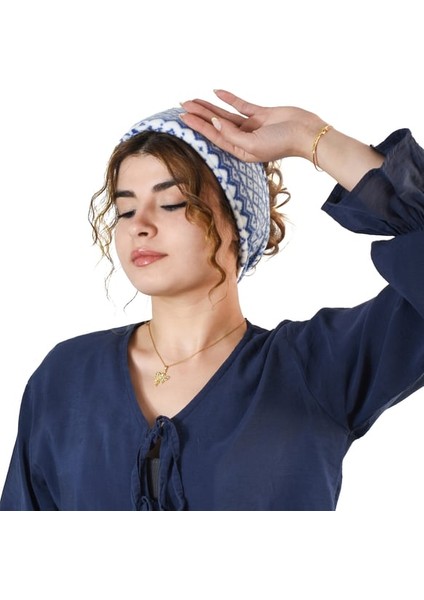 Legosh Polar Kadın Saç Bandı Makyaj Temizleme ve Kışlık Kullanım Için Uygun