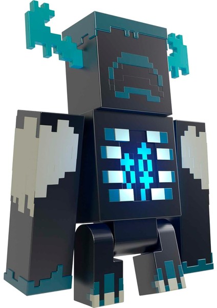 Minecraft Warden Figürü, Mattel, Çok Renkli, 6 Inch