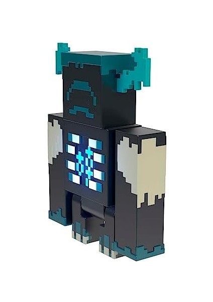 Minecraft Warden Figürü, Mattel, Çok Renkli, 6 Inch