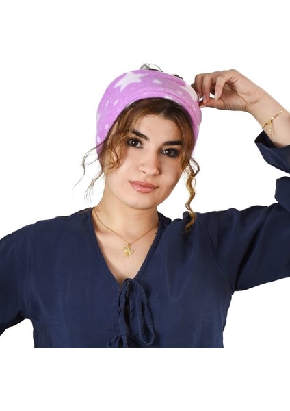 Legosh Polar Kadın Saç Bandı Makyaj Temizleme ve Kışlık Kullanım Için Uygun fırsatları