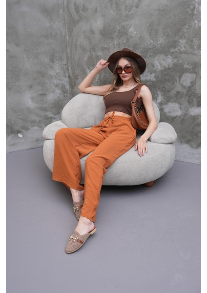 Aerobin Kumaş Salaş Pantolon modelleri