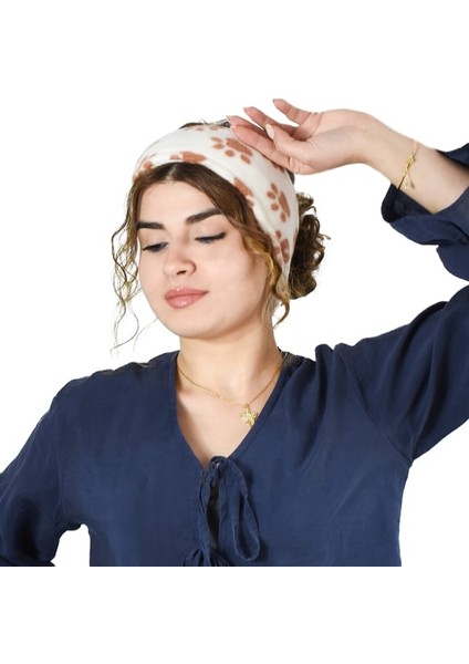 Legosh Polar Kadın Saç Bandı Makyaj Temizleme ve Kışlık Kullanım Için Uygun fırsatları