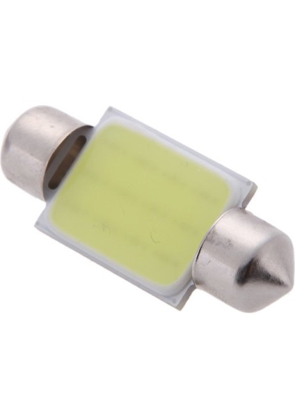3W Cob LED Araç Iç Tavan Işık Lambası Ampul 36MM Beyaz DC12V (Yurt Dışından)