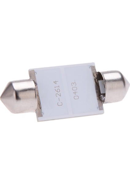 3W Cob LED Araç Iç Tavan Işık Lambası Ampul 36MM Beyaz DC12V (Yurt Dışından)