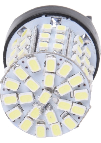 2x T20 7443 3020 W21/5W Araba Beyaz 64 Smd LED Stop Kuyruk Fren Dönüş Lambası Ampul 12V (Yurt Dışından)