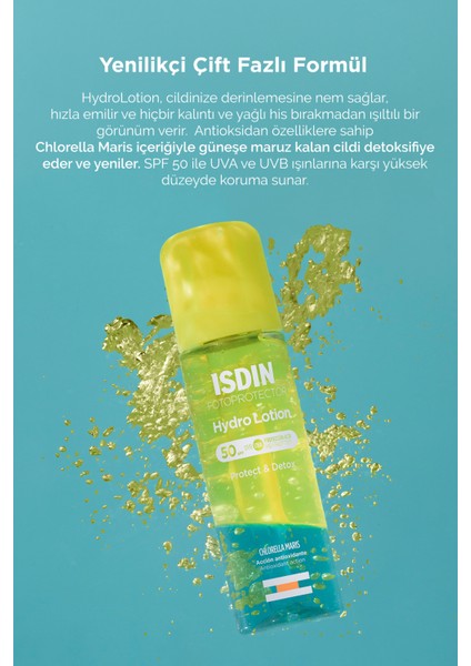 Isdın Fotoprotector Hydrolotion SPF50 200ML fiyatları
