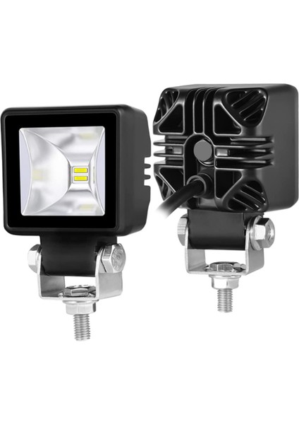 Araba 2 Inç Yüksek Güç Spot Işığı Off-Road Kamyonet Motosiklet Utv Atv 2 Inç Gündüz Küçük Işık E-Mark E24 (Yurt Dışından)