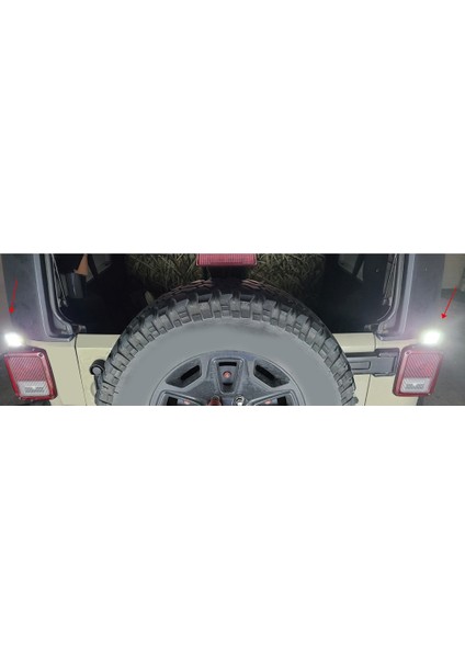 Araba 2 Inç Yüksek Güç Spot Işığı Off-Road Kamyonet Motosiklet Utv Atv 2 Inç Gündüz Küçük Işık E-Mark E24 (Yurt Dışından)