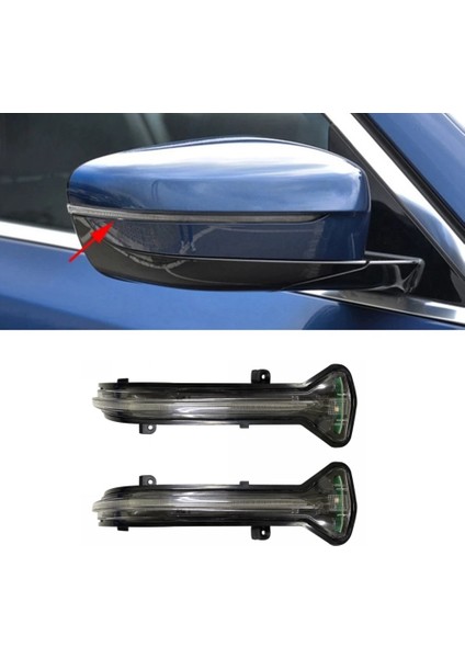 Araba Yan Dikiz Aynası Dönüş Sinyal Işığı 51167414649 51167414650 Bmw Için 3 4 5 6 7 8 Serisi G30 G31 G32 G38 Gt G11 G12 (Yurt Dışından)