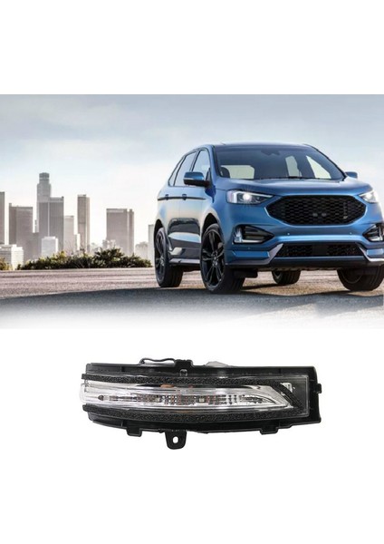 Araba Sağ Yan LED Ayna Dönüş Göstergesi Dikiz Aynası Sinyal Flaşör Işık Lambası Ford Edge 2015-2019 Için (Yurt Dışından)