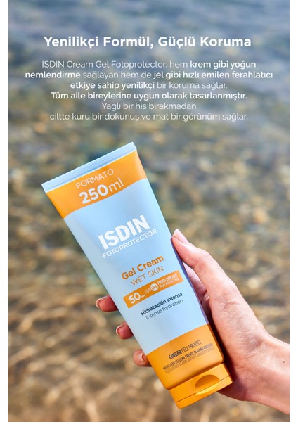 Isdın Fotoprotector Gel Cream Wet Skin SPF50 250ML fiyatları