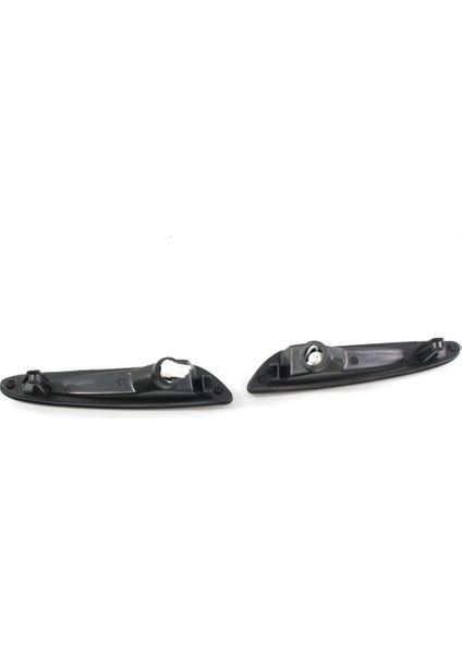 Sol ve Sağ Siyah Yan Marker Işık Tampon Dönüş Sinyali Lambaları Mercedes-Benz W211 E-Class 2003-06 2118200121 (Yurt Dışından)