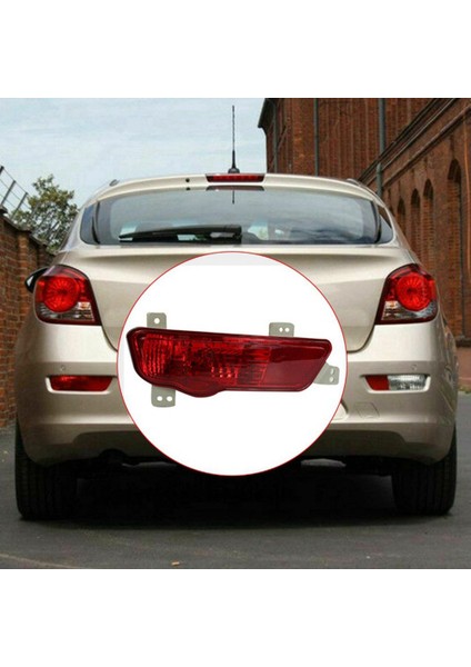 Araba Arka Sağ Sis Farları Arka Tampon Reflektör Lambası Chevrolet Cruze Hatchback 2009-2016 Kuyruk Fren Lambası (Yurt Dışından)