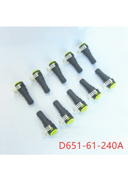 D651-61-240 Soğutma Sistemi Isıtıcı Su Boru Bağlantıları Mazda 3 2004-2012 Mazda 5 Mazda 6 Gh 2008-2012 Mazda2 10 Adet (Yurt Dışından)