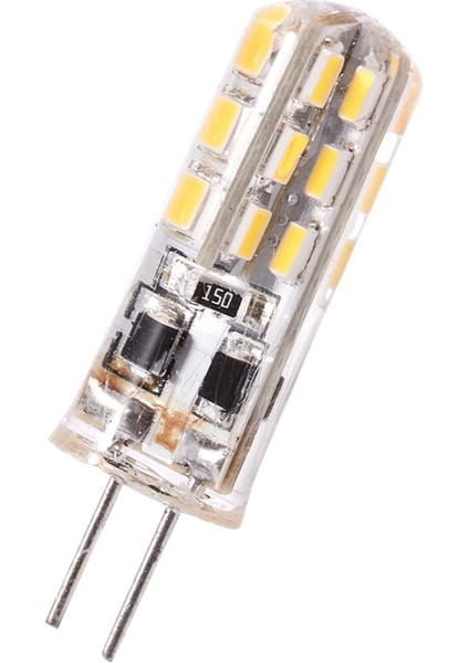 G4 LED Spot Ampul Lamba 1.5W 24 Smd 3014 Sıcak Beyaz 12V Dc (Yurt Dışından) modelleri