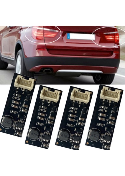 Adet B003809.2 Arka LED Işık Onarım Yedek Kurulu Bmw X3 F25 2010-2017 Arka Lambası Sürücü Modülü Park Lambaları Çip (Yurt Dışından)