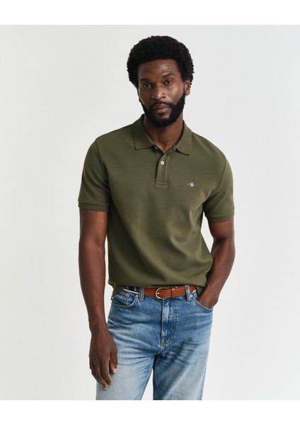 Erkek Yeşil Regular Fit Polo 2014025.301