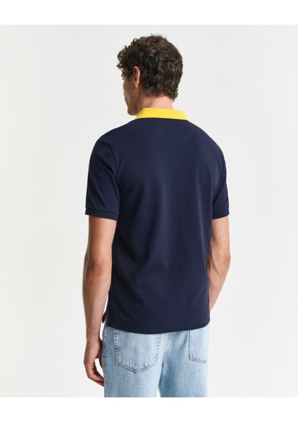 Erkek Lacivert Regular Fit Polo 2014023.433