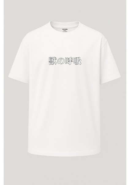 Oversize Beast Inosuke Demon Slayer Baskılı Unisex Tişört fiyatları