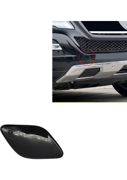 Araba Ön Tampon Çekme Kancası Kapağı Mercedes ml Sınıfı Için W164 2009-2011 Araba Aksesuarları Römork Bağlantısı Kapağı 1648853423 (Yurt Dışından)