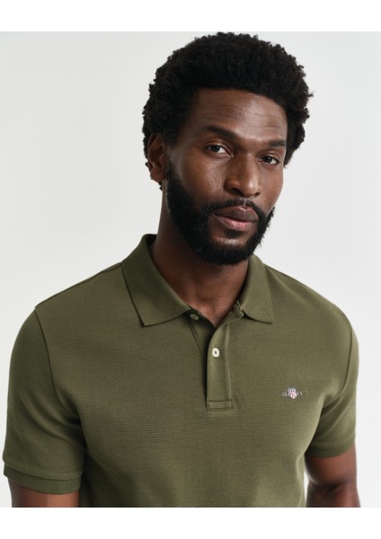 Erkek Yeşil Regular Fit Polo 2014025.301