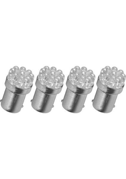 4x Beyaz 1156 BA15S 9smd LED Yedekleme Geri Vites Sinyal Lambası Ampulleri 1141 1073 (Yurt Dışından)