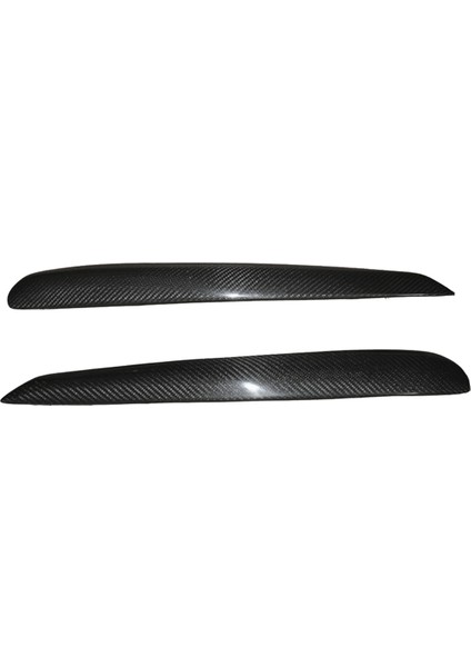 Araba Karbon Fiber Farlar Kaşlar Göz Kapakları Kapak Kirpik Far Çıkartmaları Vw Golf 6 Gtı Mk6 2008-2012 (Yurt Dışından)
