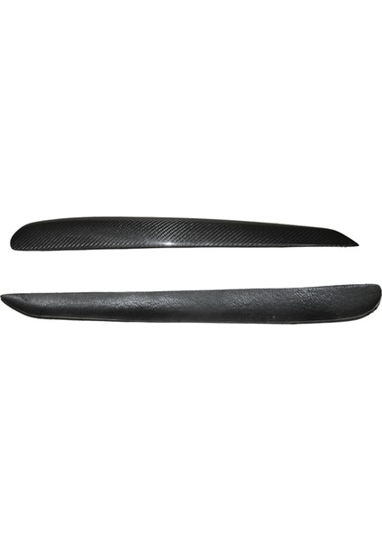 Araba Karbon Fiber Farlar Kaşlar Göz Kapakları Kapak Kirpik Far Çıkartmaları Vw Golf 6 Gtı Mk6 2008-2012 (Yurt Dışından)