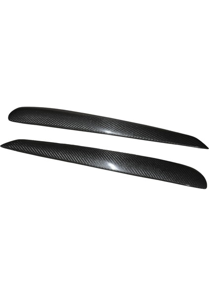 Araba Karbon Fiber Farlar Kaşlar Göz Kapakları Kapak Kirpik Far Çıkartmaları Vw Golf 6 Gtı Mk6 2008-2012 (Yurt Dışından)