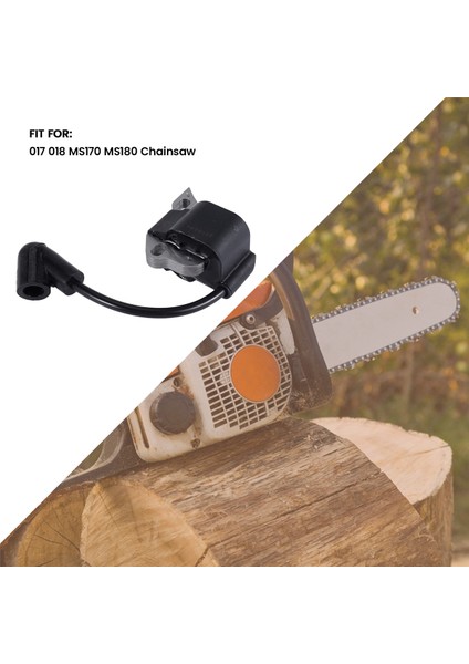 Stihl MS170 MS180 Testere Için Ateşleme Bobini Buji ve Kabloları (Yurt Dışından)
