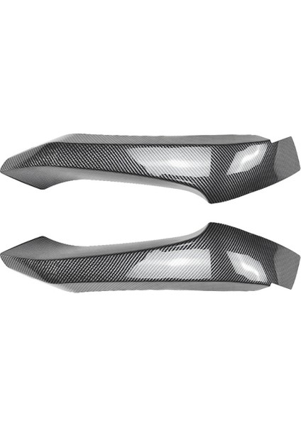 Bmw Için X3 F25 X4 F26 M Spor 2014-2017 Ön Ön Tampon Açı Difüzör Splitter Spoiler Koruyucu Karbon Fiber Desen (Yurt Dışından)
