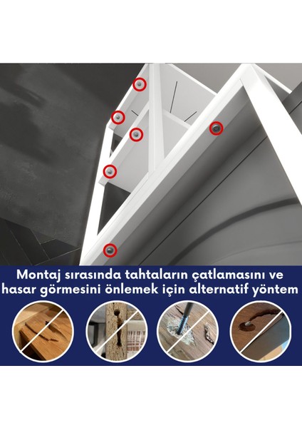 Çamaşır&kurutma Makina Rafı