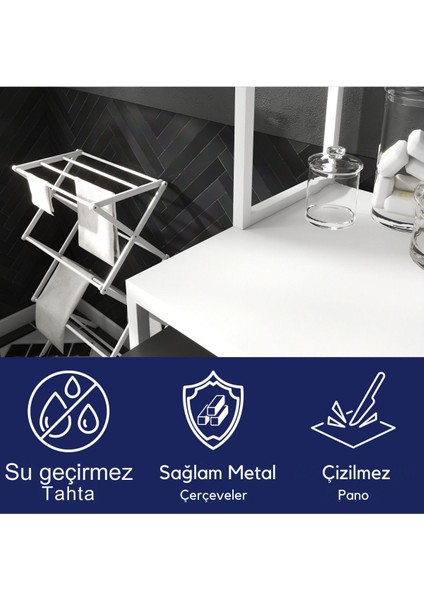 Çamaşır&kurutma Makina Rafı