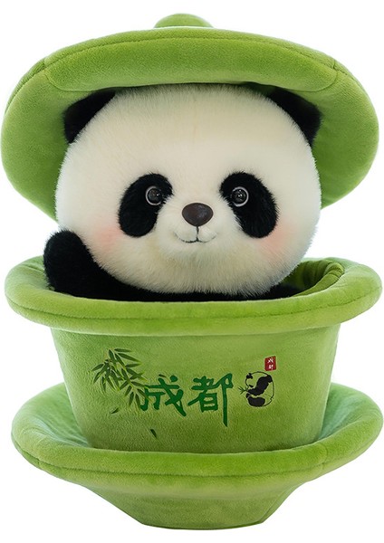 Sevimli Çay Bardağı Panda Peluş Bebek Kapalı Kase Çay (Yurt Dışından)