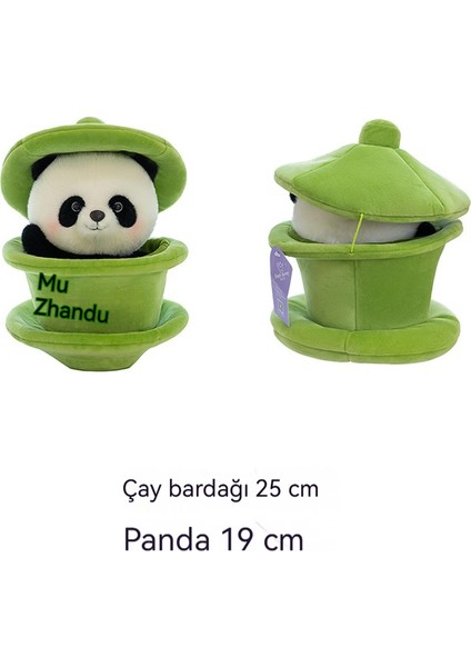 Sevimli Çay Bardağı Panda Peluş Bebek Kapalı Kase Çay (Yurt Dışından) fırsatları