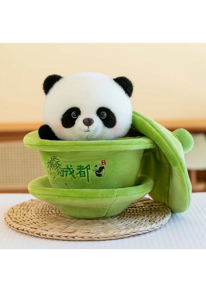 Sevimli Çay Bardağı Panda Peluş Bebek Kapalı Kase Çay (Yurt Dışından) indirimleri