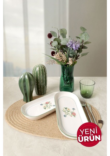 Rose Line Noyan Kayık Tabak 26 cm 2 Adet 22913