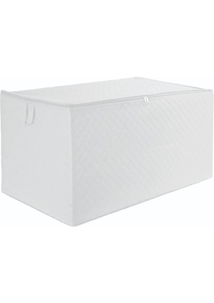 3 Adet Extra Telalı Kaliteli Yorgan Hurcu & 100X50X50 cm Ölçüde Hurç Beyaz