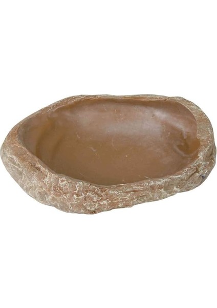 Sürüngenler Için Mama & Su Kabı, 15X3, 5X12CM, Bej