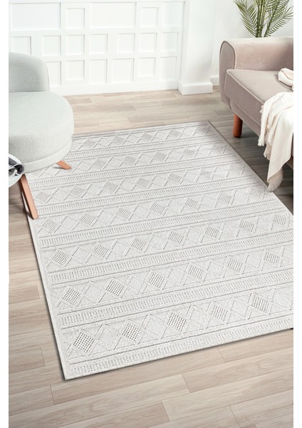 Bravvo BR009 Bej Hav Toz Vermez Salon Mutfak Koridor Oturma Odası Yolluk Dokuma Kilim indirimleri