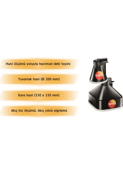 Testovent 417 Huni Seti | Hacimsel Debi Ölçümü Için fiyatları