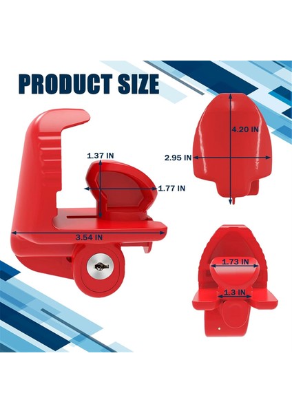 Anahtarlı Römork Bağlantı Kilidi Evrensel Boyut 1-7/8 2-5/16 2 Inç Bilyalı Bağlantı Kilidi Bağlantı Parçası Ayarlanabilir Dil Kilidi (Yurt Dışından) indirimleri