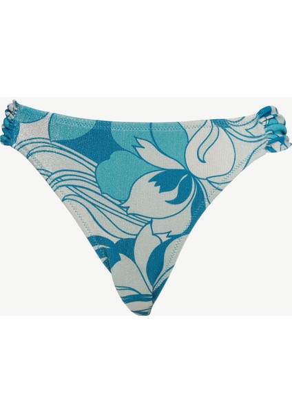 Büzgü Detaylı Bikini Alt