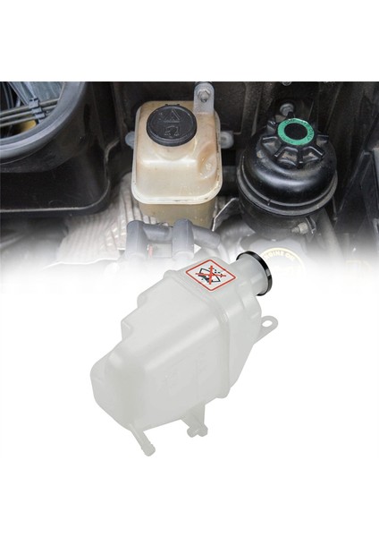 17107509071 Mini Cooper 2002-2008 Için Kapaklı Motor Radyatör Soğutma Suyu Taşma Kurtarma Genleşme Tankı (Yurt Dışından)